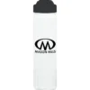 PolySure Out of the Block Water Bottle with Flip Lid - 24 oz - Clear