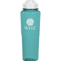PolySure Retro Water Bottle with Flip Lid - 32 oz