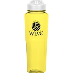 PolySure Retro Water Bottle with Flip Lid - 32 oz