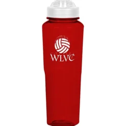 PolySure Retro Water Bottle with Flip Lid - 32 oz