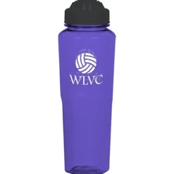 PolySure Retro Water Bottle with Flip Lid - 32 oz