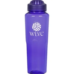PolySure Retro Water Bottle with Flip Lid - 32 oz
