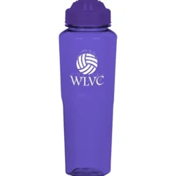 PolySure Retro Water Bottle with Flip Lid - 32 oz
