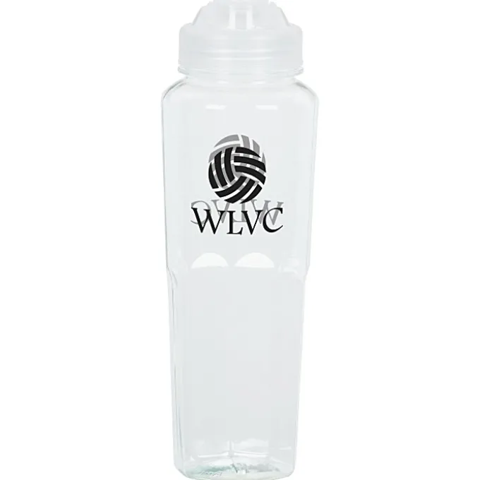 PolySure Retro Water Bottle with Flip Lid - 32 oz