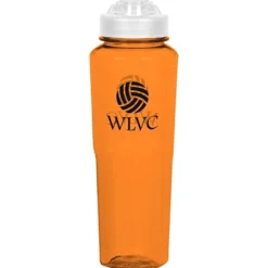 PolySure Retro Water Bottle with Flip Lid - 32 oz