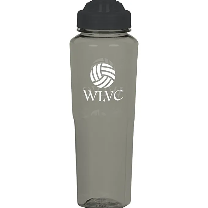 PolySure Retro Water Bottle with Flip Lid - 32 oz