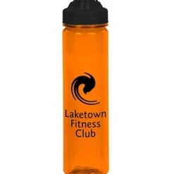 PolySure Revive Water Bottle with Flip Lid - 24 oz
