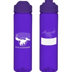 PolySure Revive Water Bottle with Flip Lid - 24 oz - ID
