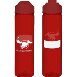 PolySure Revive Water Bottle with Flip Lid - 24 oz - ID