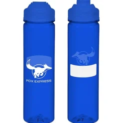 PolySure Revive Water Bottle with Flip Lid - 24 oz - ID