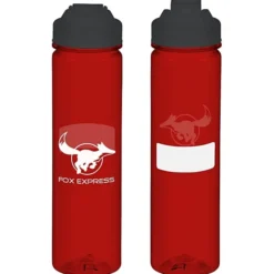 PolySure Revive Water Bottle with Flip Lid - 24 oz - ID