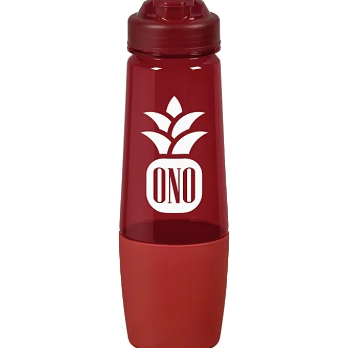 PolySure Sip and Pour Water Bottle with Flip Lid - 28 oz