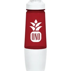 PolySure Sip and Pour Water Bottle with Flip Lid - 28 oz