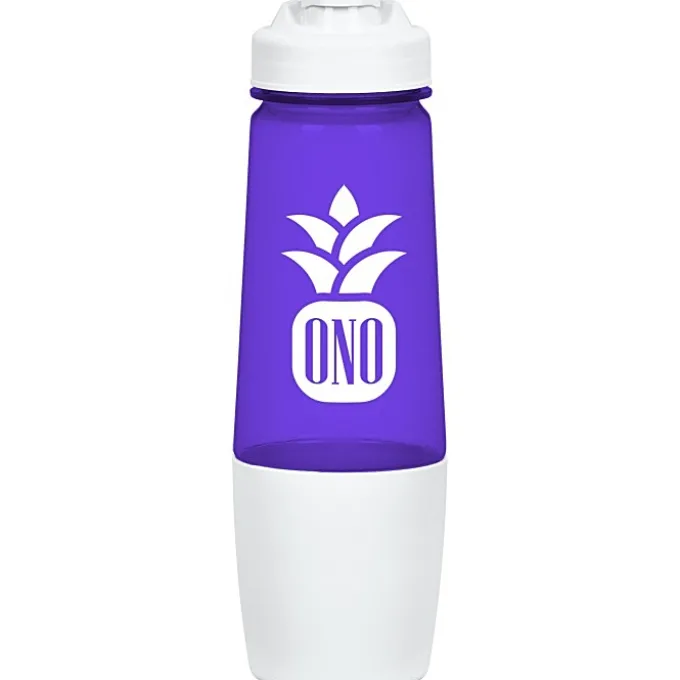 PolySure Sip and Pour Water Bottle with Flip Lid - 28 oz