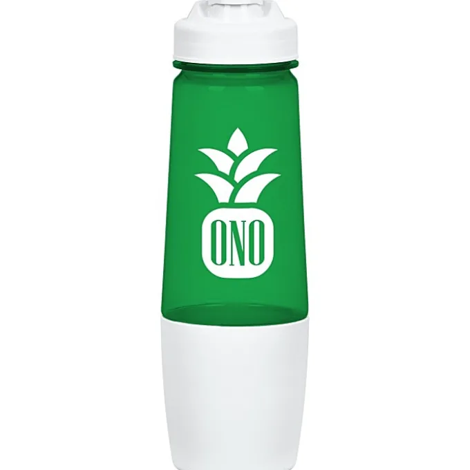 PolySure Sip and Pour Water Bottle with Flip Lid - 28 oz