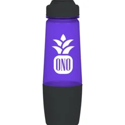 PolySure Sip and Pour Water Bottle with Flip Lid - 28 oz