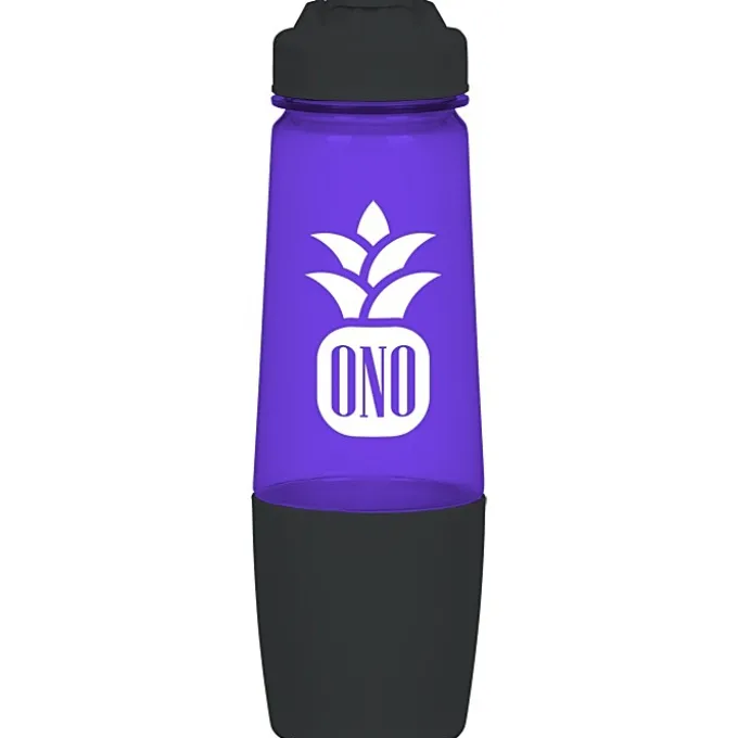 PolySure Sip and Pour Water Bottle with Flip Lid - 28 oz