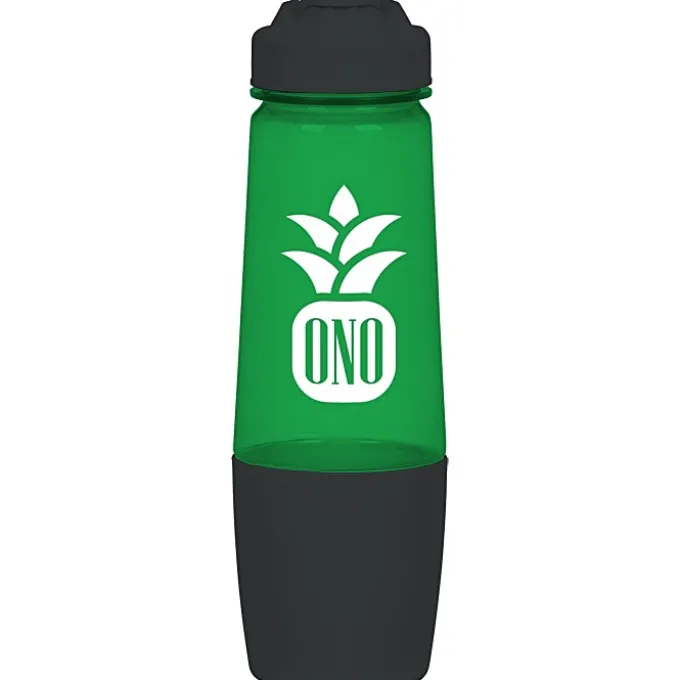 PolySure Sip and Pour Water Bottle with Flip Lid - 28 oz