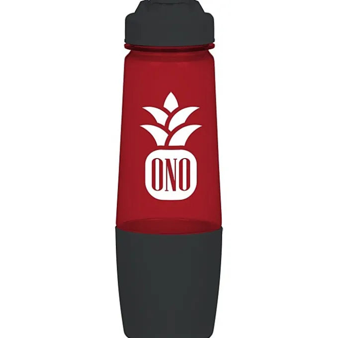 PolySure Sip and Pour Water Bottle with Flip Lid - 28 oz