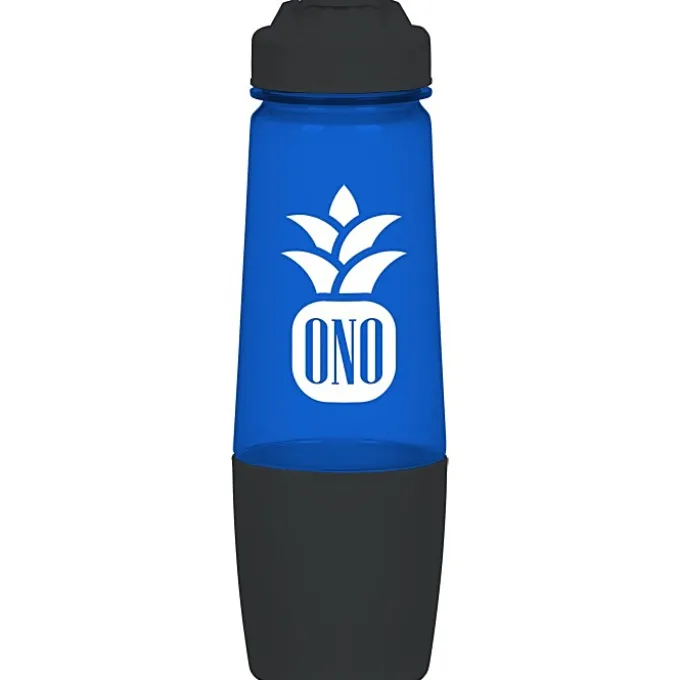 PolySure Sip and Pour Water Bottle with Flip Lid - 28 oz