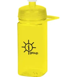 PolySure Squared-Up Water Bottle with Handle - 16 oz