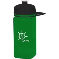 PolySure Squared-Up Water Bottle with Handle - 16 oz