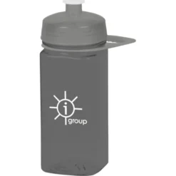 PolySure Squared-Up Water Bottle with Handle - 16 oz