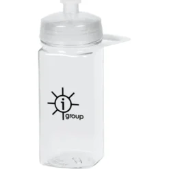 PolySure Squared-Up Water Bottle with Handle - 16 oz