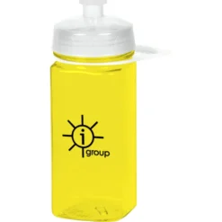 PolySure Squared-Up Water Bottle with Handle - 16 oz