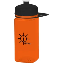 PolySure Squared-Up Water Bottle with Handle - 16 oz