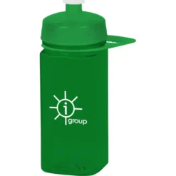 PolySure Squared-Up Water Bottle with Handle - 16 oz