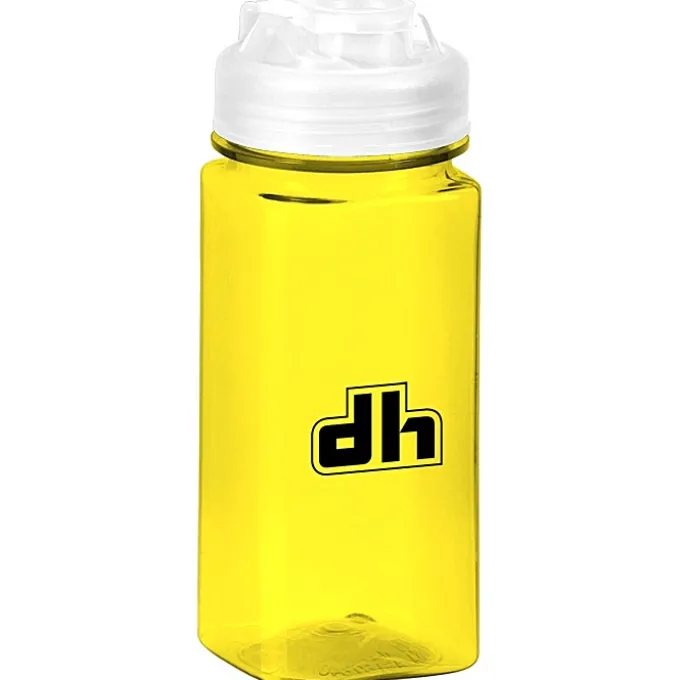 PolySure Squared-Up Water Bottle with Flip Lid - 16 oz