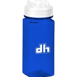 PolySure Squared-Up Water Bottle with Flip Lid - 16 oz