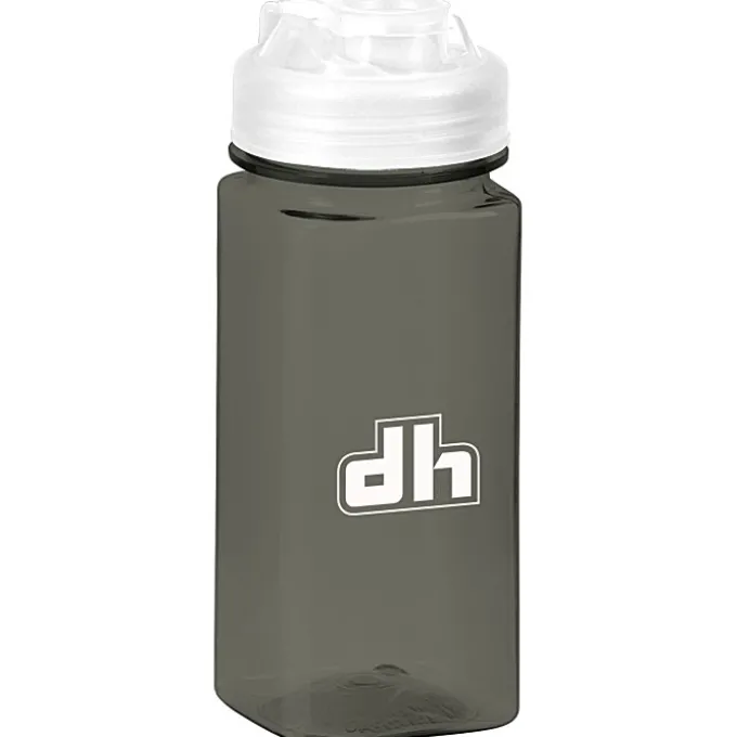 PolySure Squared-Up Water Bottle with Flip Lid - 16 oz