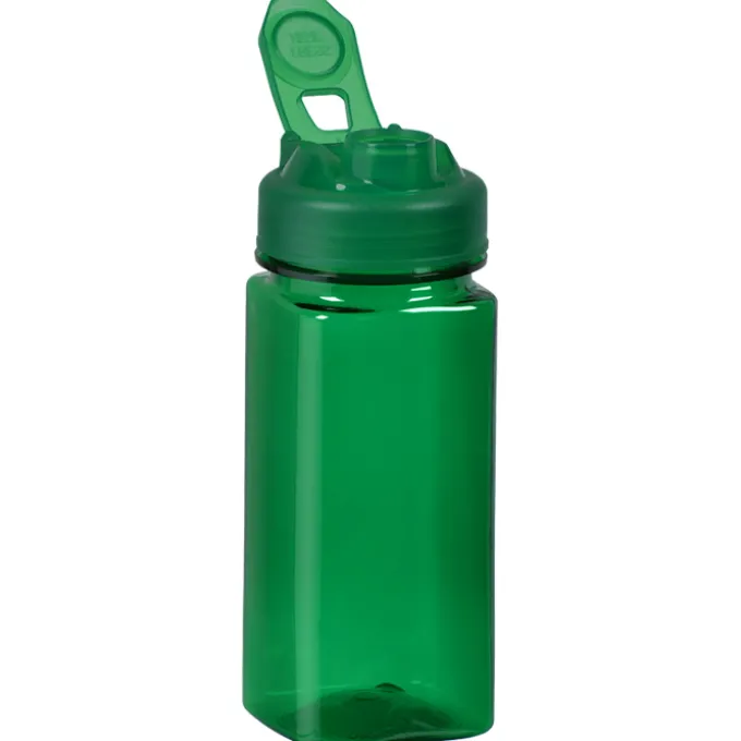 PolySure Squared-Up Water Bottle with Flip Lid - 16 oz