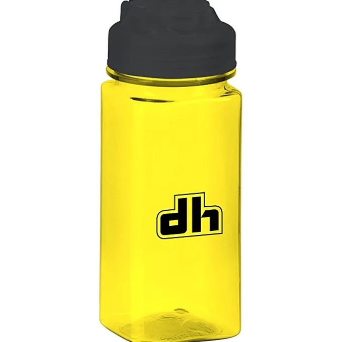 PolySure Squared-Up Water Bottle with Flip Lid - 16 oz