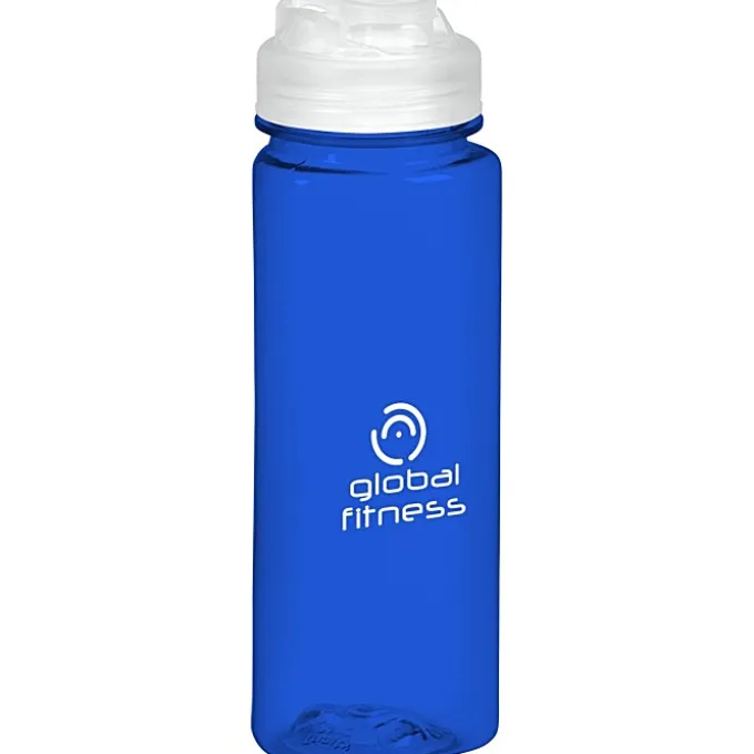 PolySure Trinity Water Bottle with Flip Lid - 24 oz
