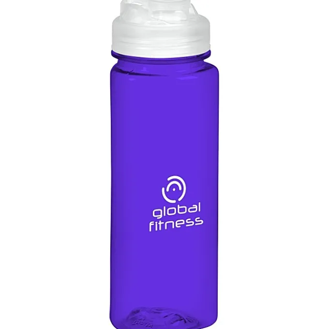 PolySure Trinity Water Bottle with Flip Lid - 24 oz