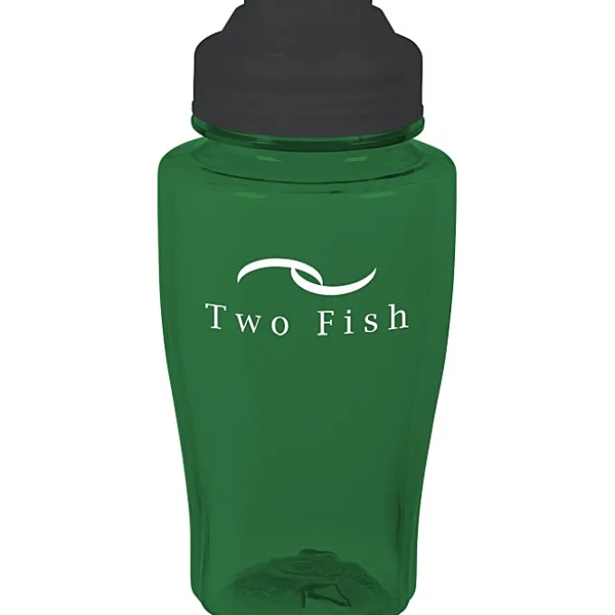 PolySure Twister Water Bottle with Flip Lid - 16 oz