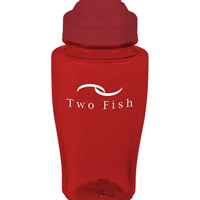 PolySure Twister Water Bottle with Flip Lid - 16 oz
