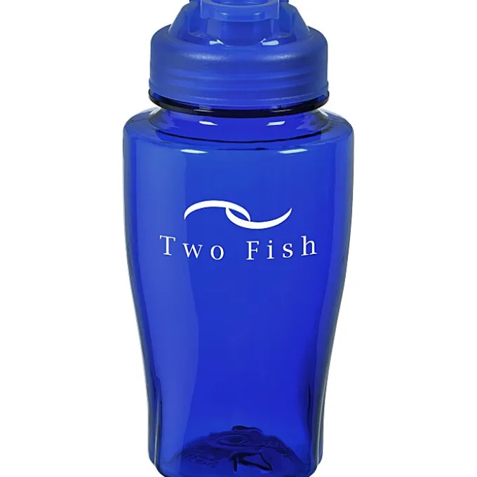 PolySure Twister Water Bottle with Flip Lid - 16 oz