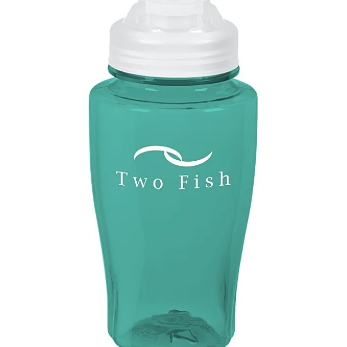PolySure Twister Water Bottle with Flip Lid - 16 oz