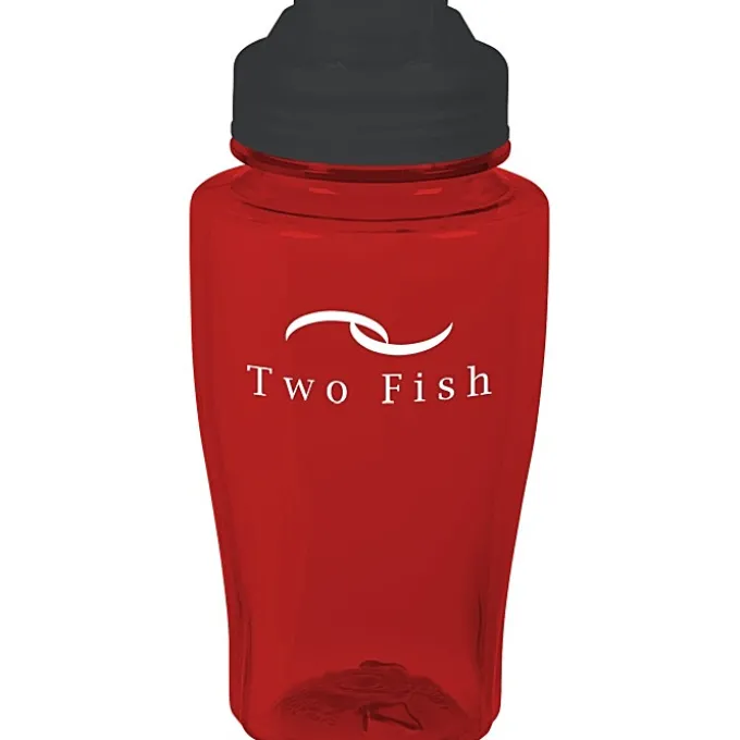 PolySure Twister Water Bottle with Flip Lid - 16 oz