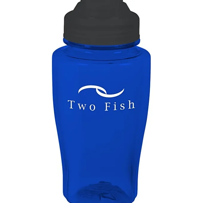 PolySure Twister Water Bottle with Flip Lid - 16 oz