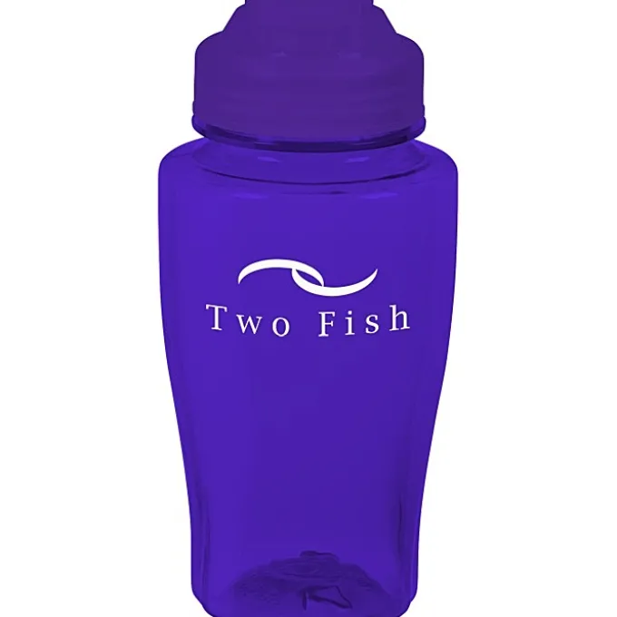 PolySure Twister Water Bottle with Flip Lid - 16 oz