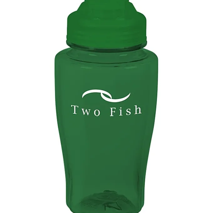 PolySure Twister Water Bottle with Flip Lid - 16 oz