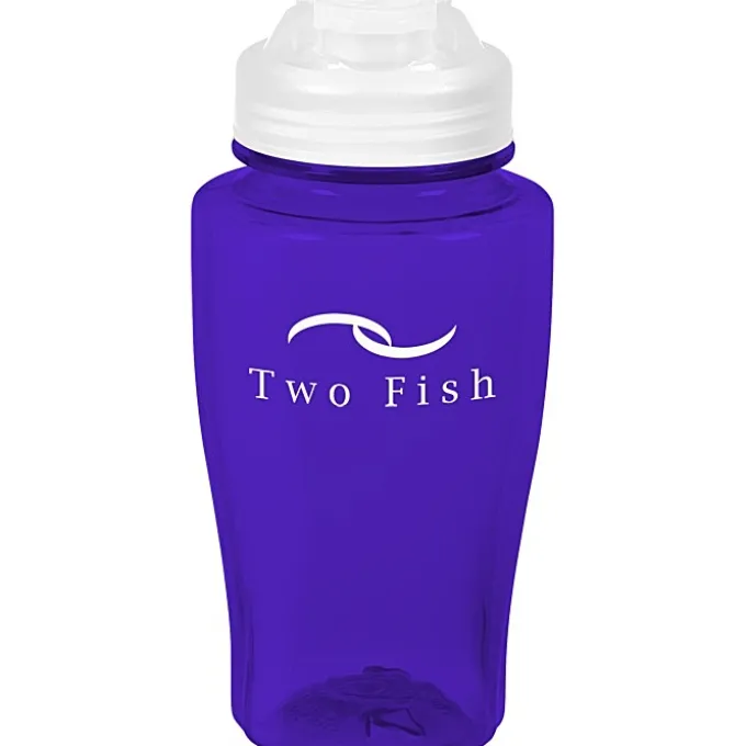 PolySure Twister Water Bottle with Flip Lid - 16 oz