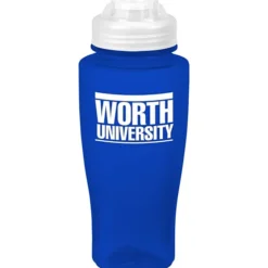 PolySure Twister Water Bottle with Flip Lid - 24 oz