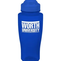 PolySure Twister Water Bottle with Flip Lid - 24 oz