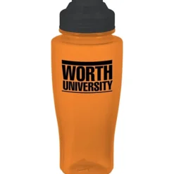 PolySure Twister Water Bottle with Flip Lid - 24 oz